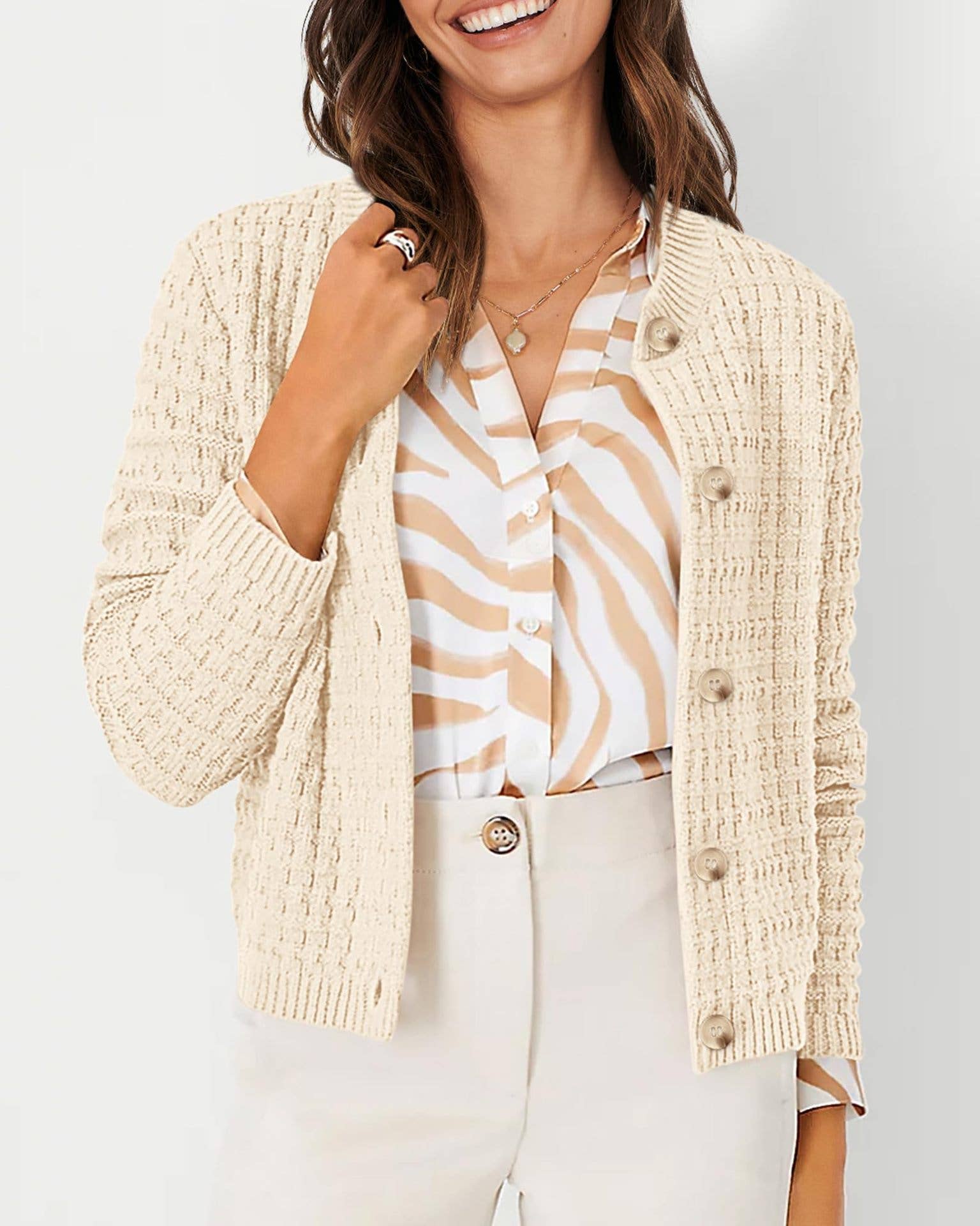 PREORDER Button-Down Knit Cardigan