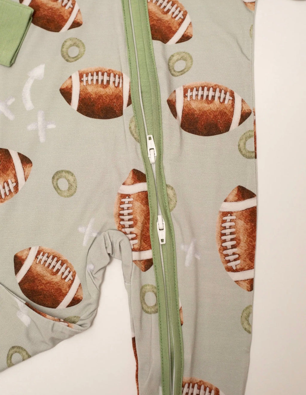 Football Baby Bamboo Sleeper