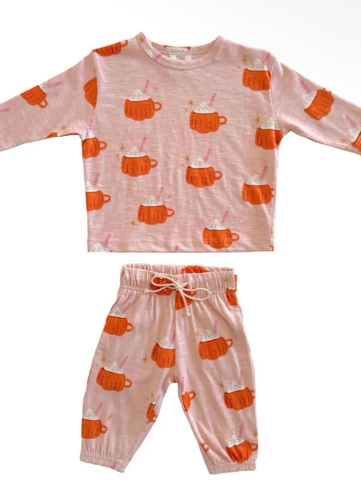 Pumpkin Mug Pink Organic 2 Piece Set