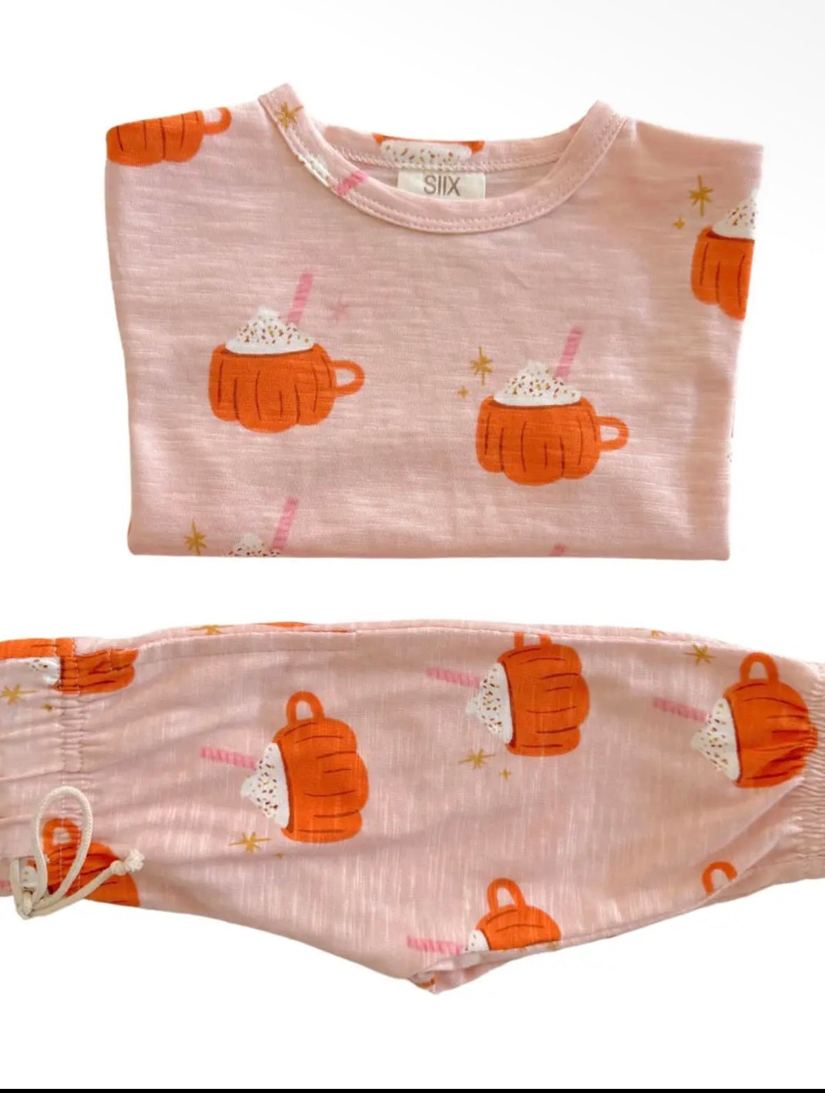 Pumpkin Mug Pink Organic 2 Piece Set