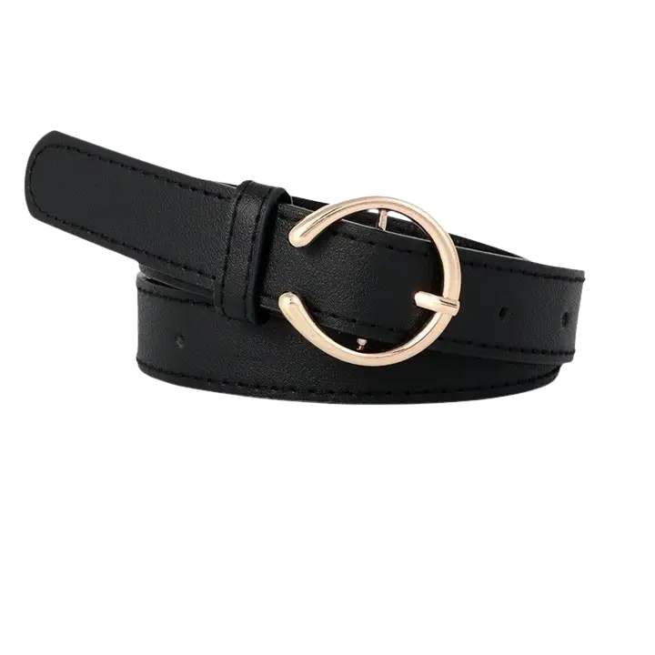Open Circle Pin Fashion Belt
