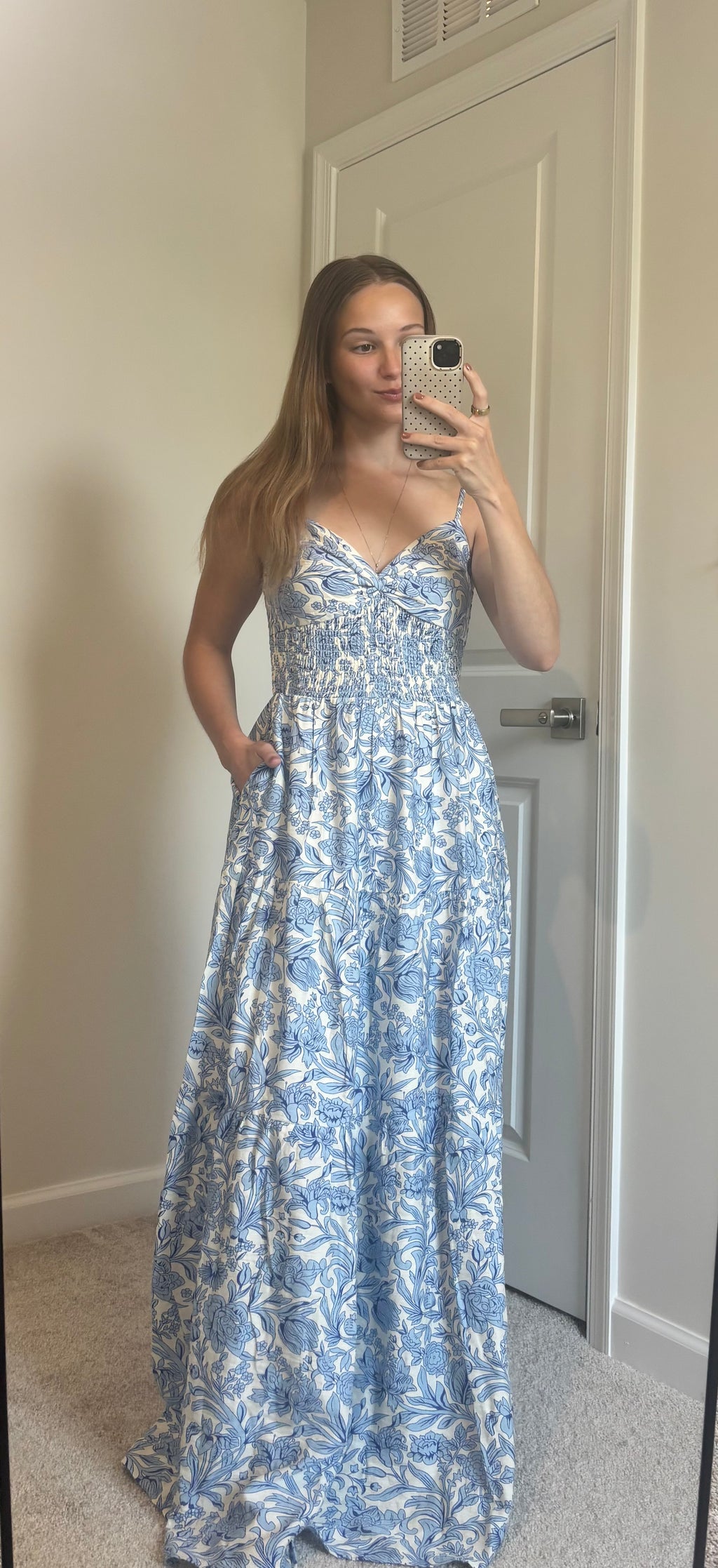 Asymmetrical Tiered Maxi Dress