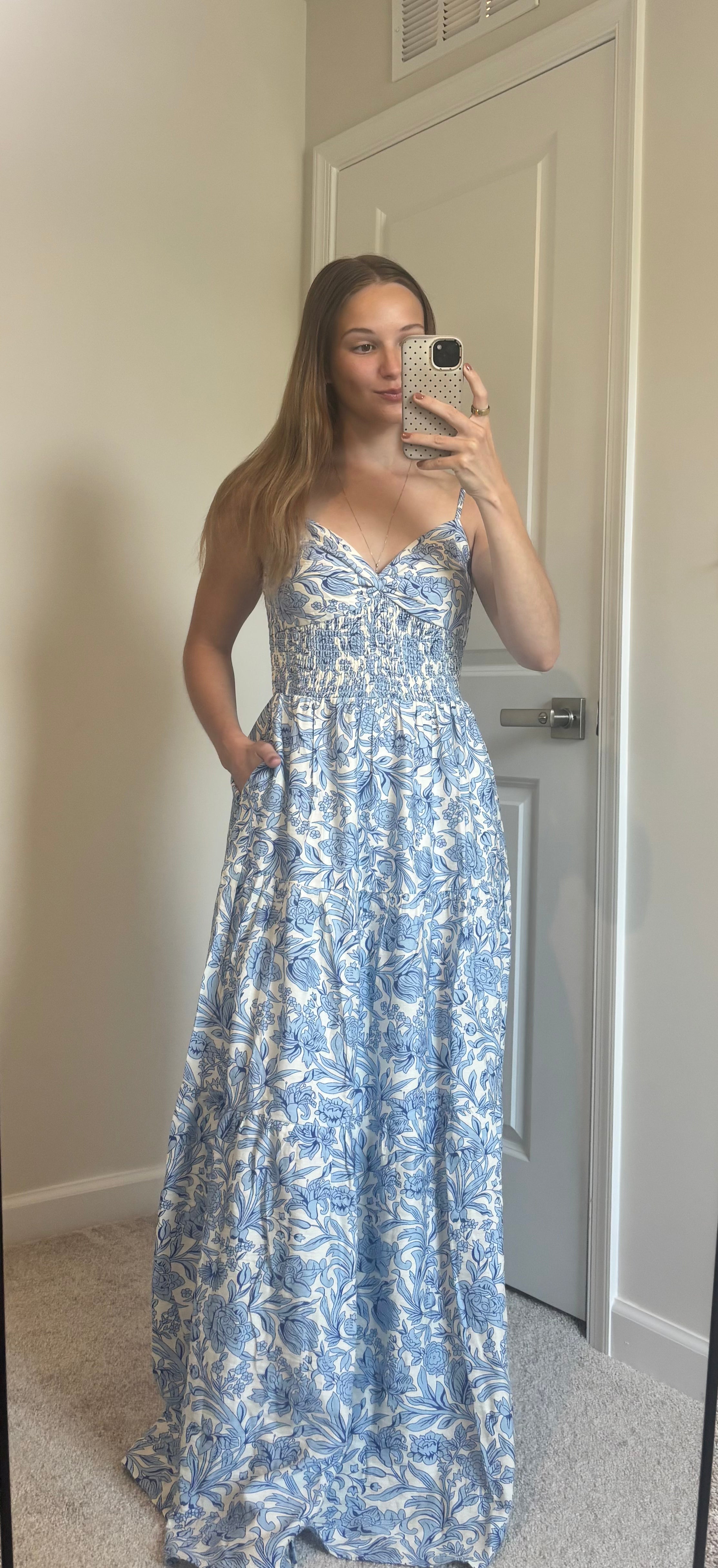 Asymmetrical Tiered Maxi Dress